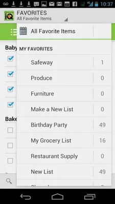 Grocery iQ android App screenshot 2