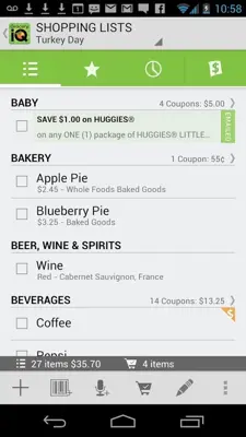 Grocery iQ android App screenshot 7